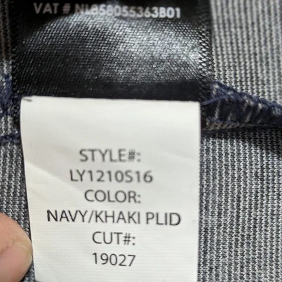 Liverpool Knit Blazer, Plaid, Super Comfy! 1X - Picture 6 of 10